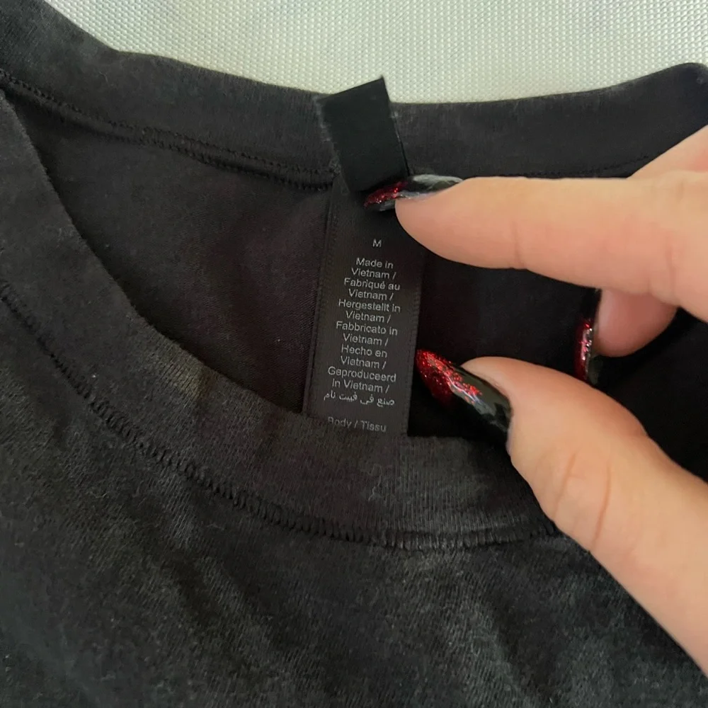 Skims heart cotton blend jersey tank size medium - Picture 3 of 5